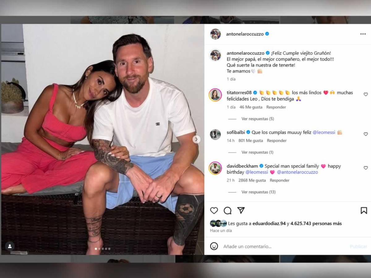 Messi festejó su cumpleaños 38 con fiesta íntima: Antonela, invitados y regalo especial