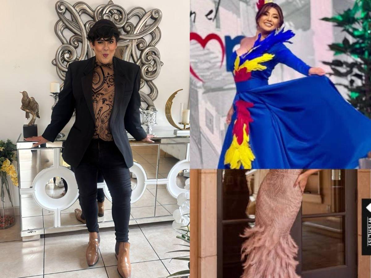 Sandrez critica vestido de Milagro Flores:Hay plumas que solo se usan para manualidades, no para vestir