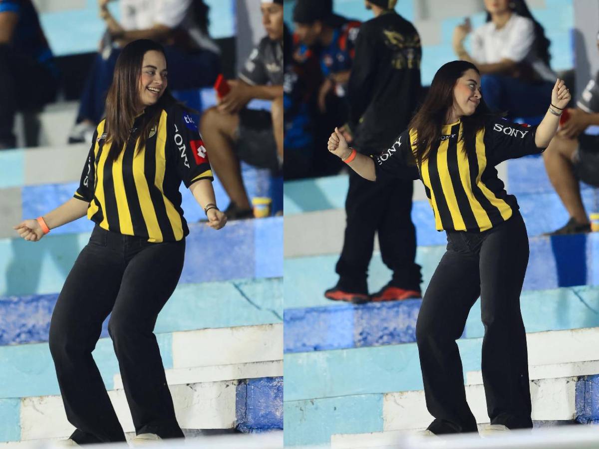 Las lindas chicas del Real España-Olimpia y así luce la cancha del Morazán
