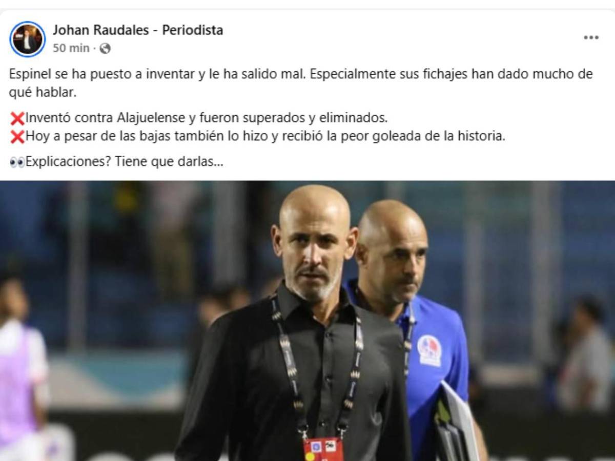 Indignación, sorpresa y señalan al culpable tras vapuleada histórica al Olimpia