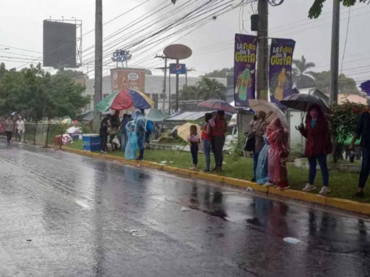Onda tropical dejará lluvias intensas en varias zonas de Honduras