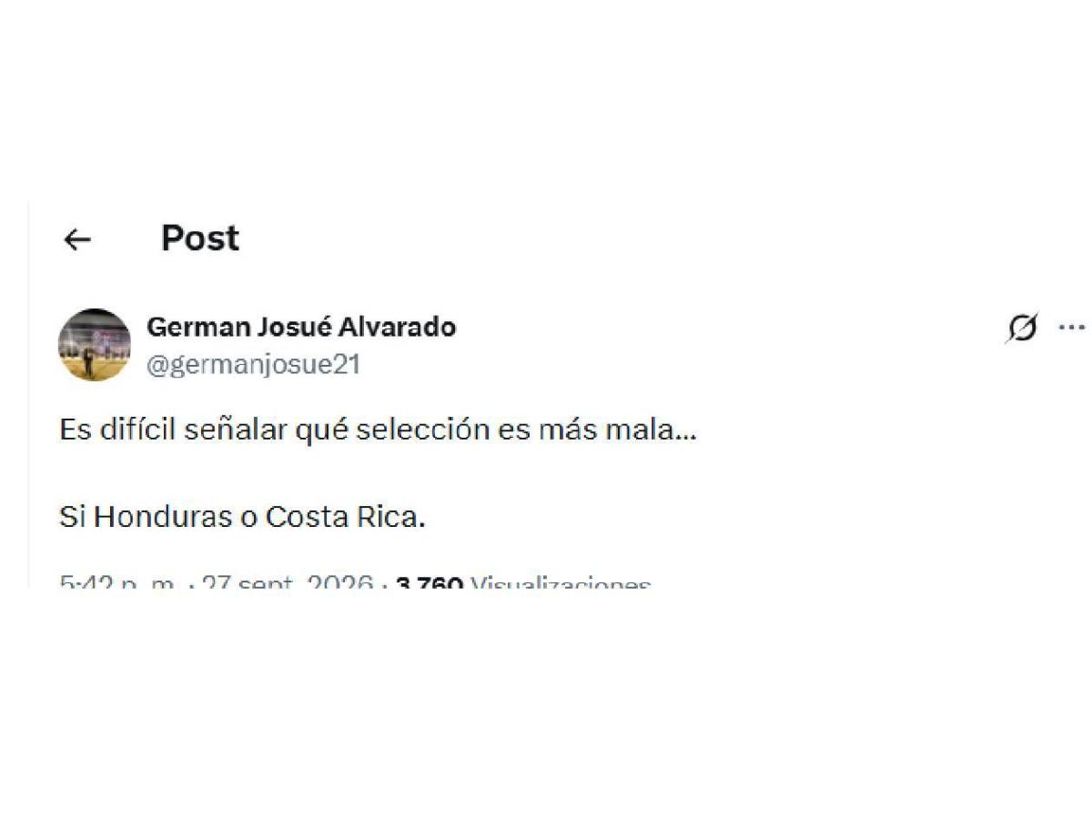 Costa Rica vuelve a quedar en ridículo y apunta al descenso: señalan a Honduras
