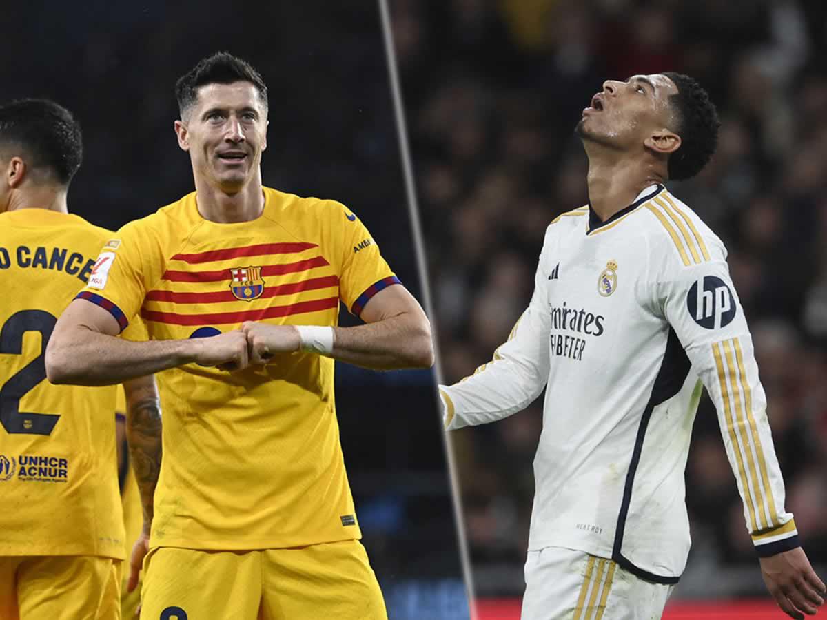 Tabla de goleadores Liga Española: Lewandowski se acerca a Bellingham