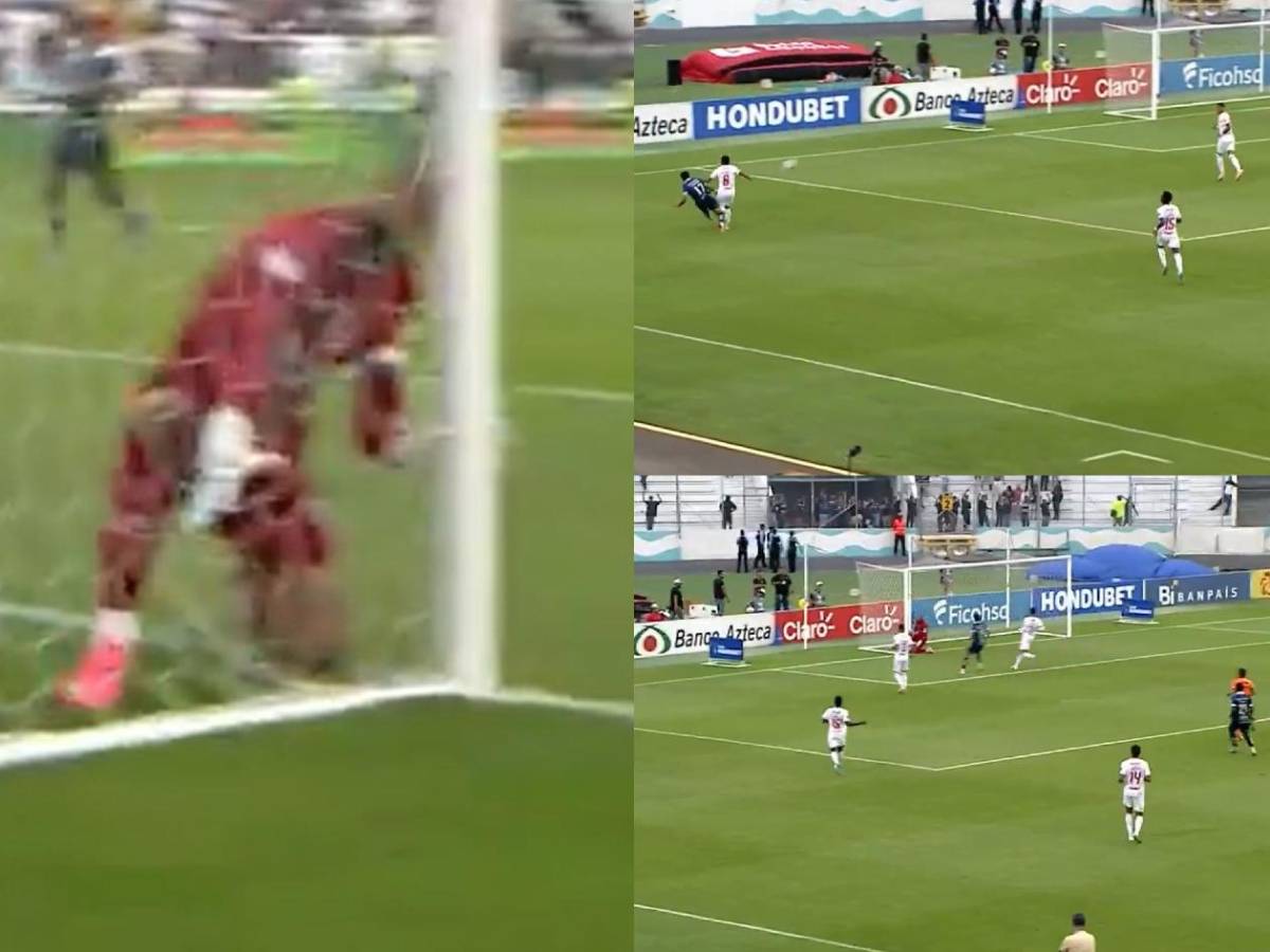 El increíble error de Menjívar vs Motagua, agresión a Edwin, sangre y baile en Olimpia