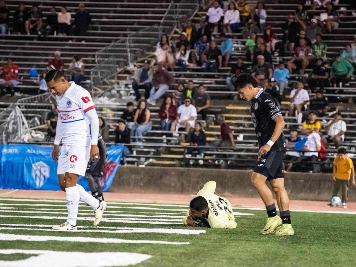 A los golpes Olimpia y Motagua: zafarrancho, expulsados y bellezas en New Orleans