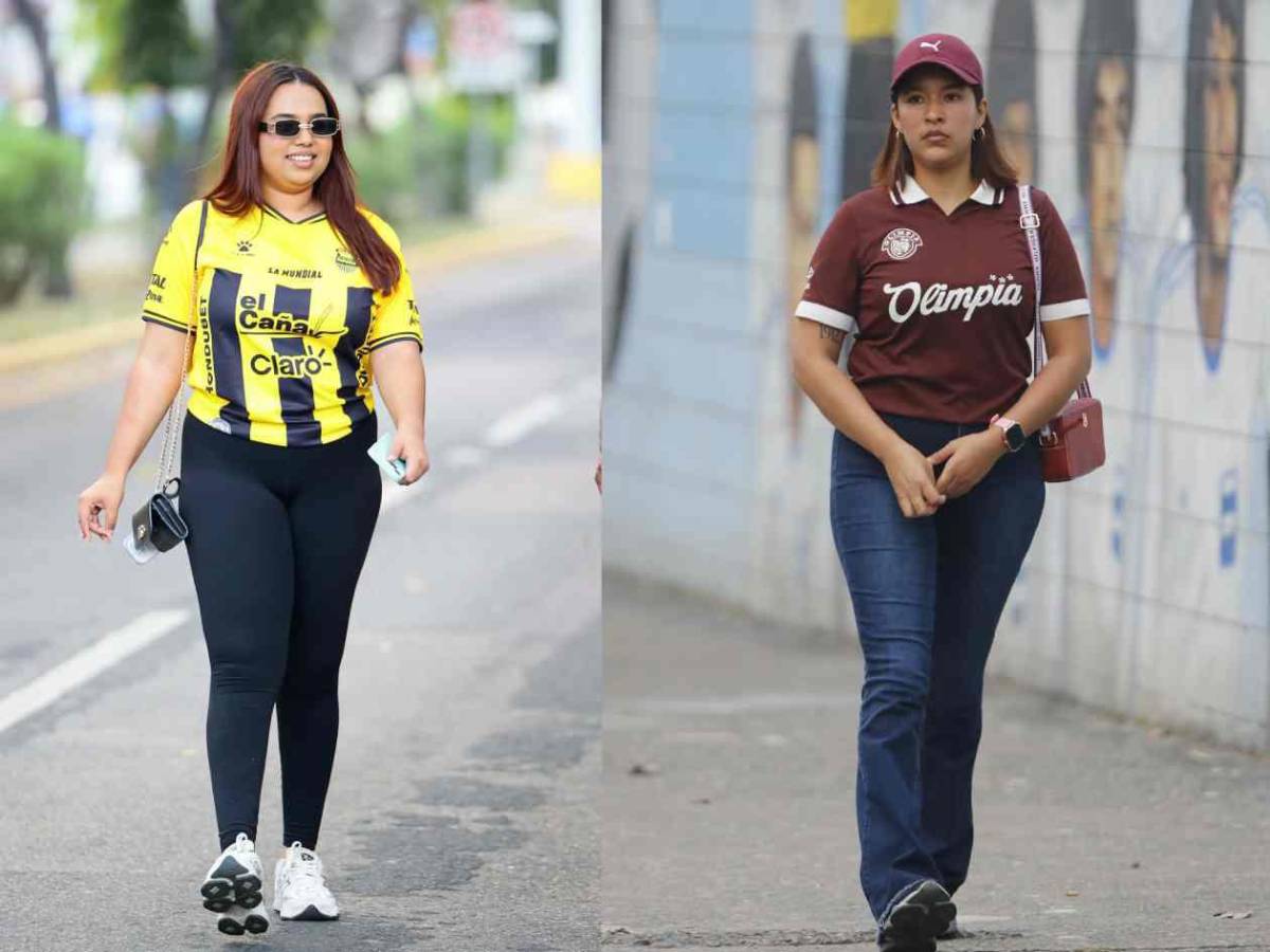 Las chicas del Real España vs Olimpia: bellezas roban suspiros en el clásico