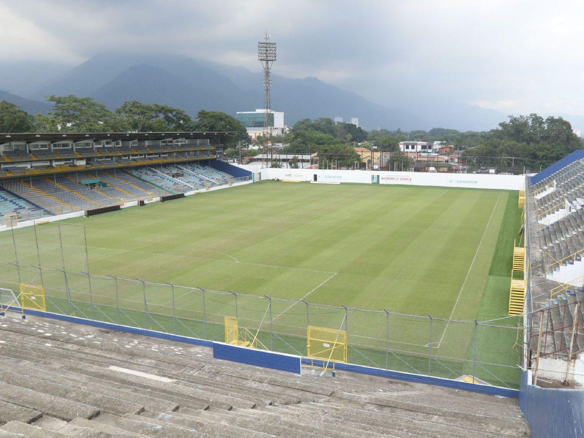 Panorámica del estadio Morazán de San Pedro Sula.