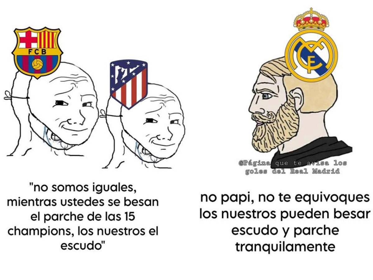 Los memes de la clasificación del Real Madrid: sufren Atlético y Barça