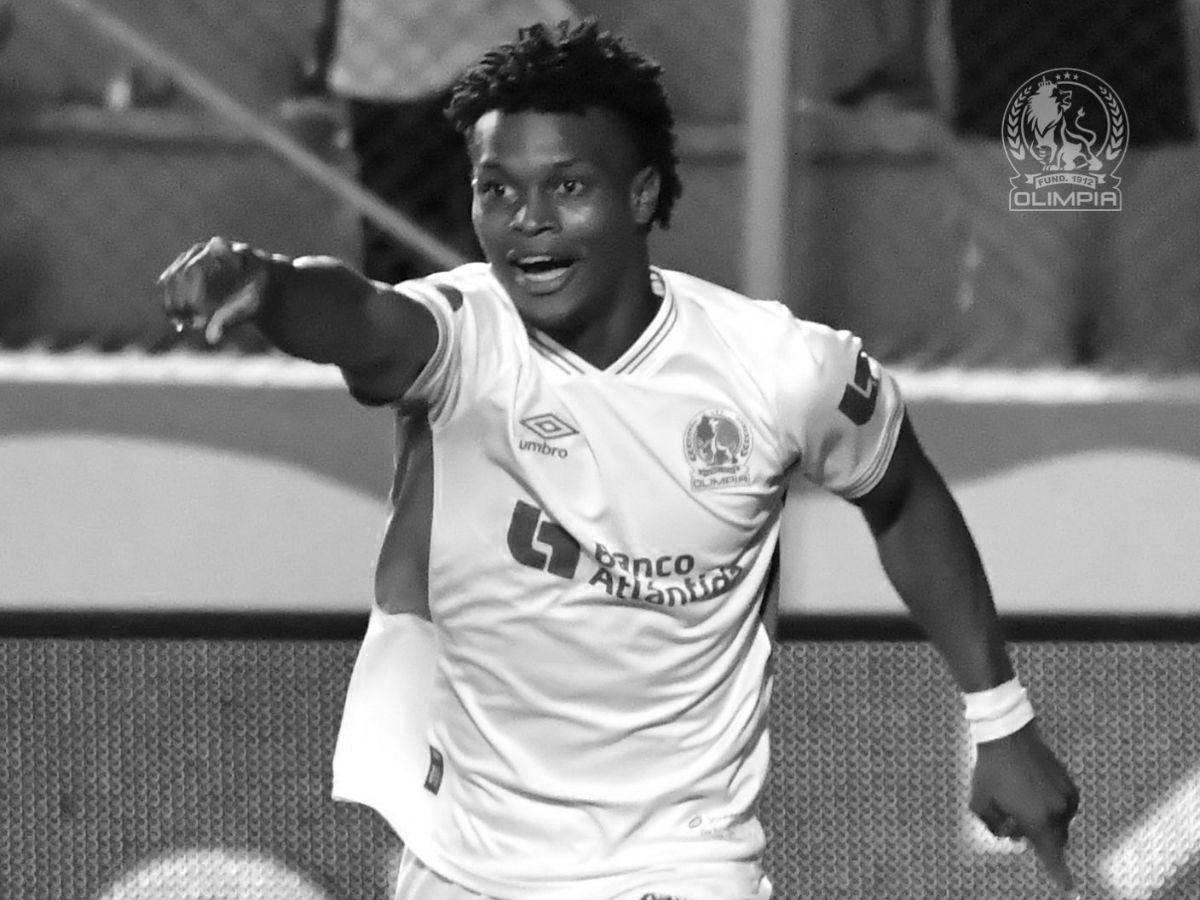 Muere Demetri Gordon, joven promesa de Olimpia tras accidente de tránsito en La Ceiba