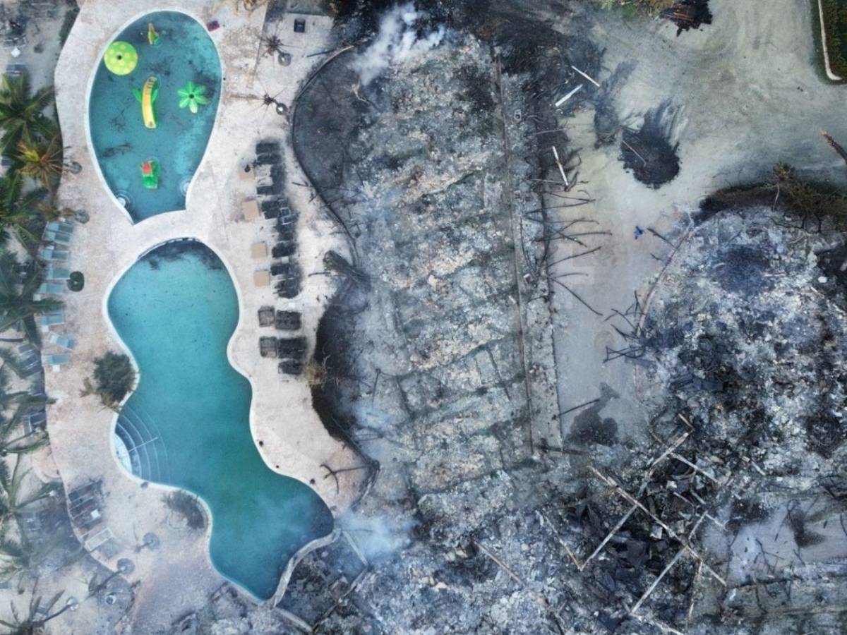 Del paraíso al desastre: El antes y el después del Hotel Fantasy Island de Roatán