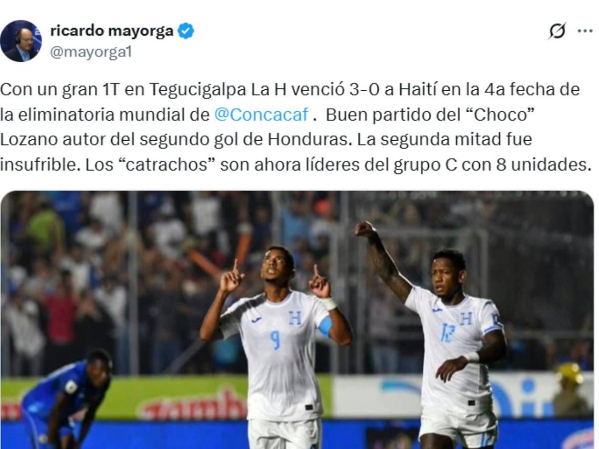 FIFA sorprende y Chepe Bomba hace petición tras triunfo de Honduras en las eliminatorias de Concacaf