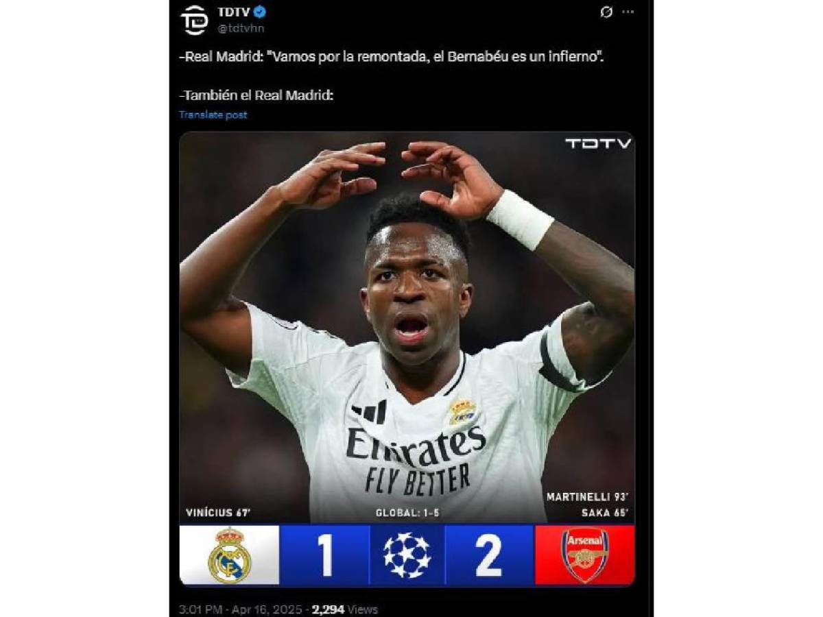 Señalados: revuelo mundial tras fracaso del Real Madrid en Champions