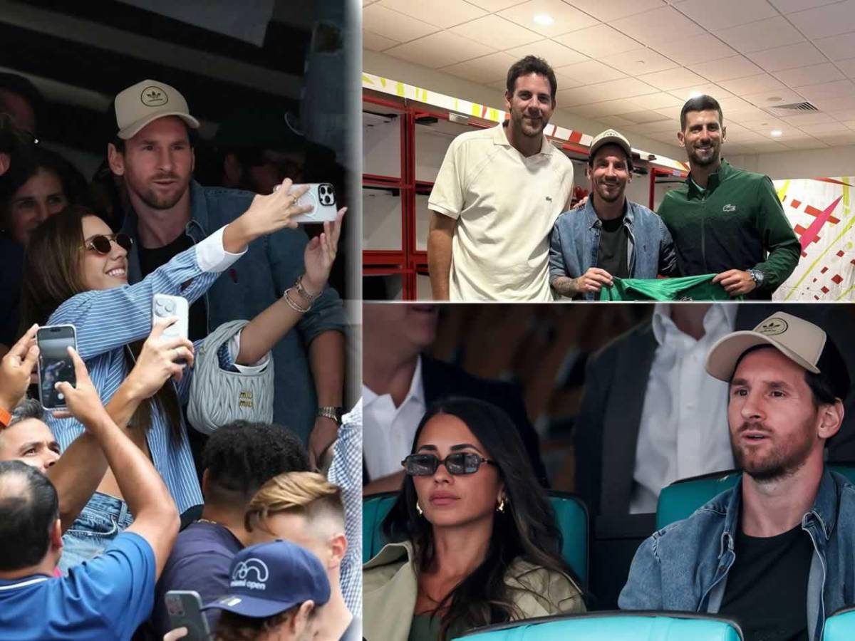 Messi cautiva en juego de Djokovic y le hace inolvidable regalo al tenista