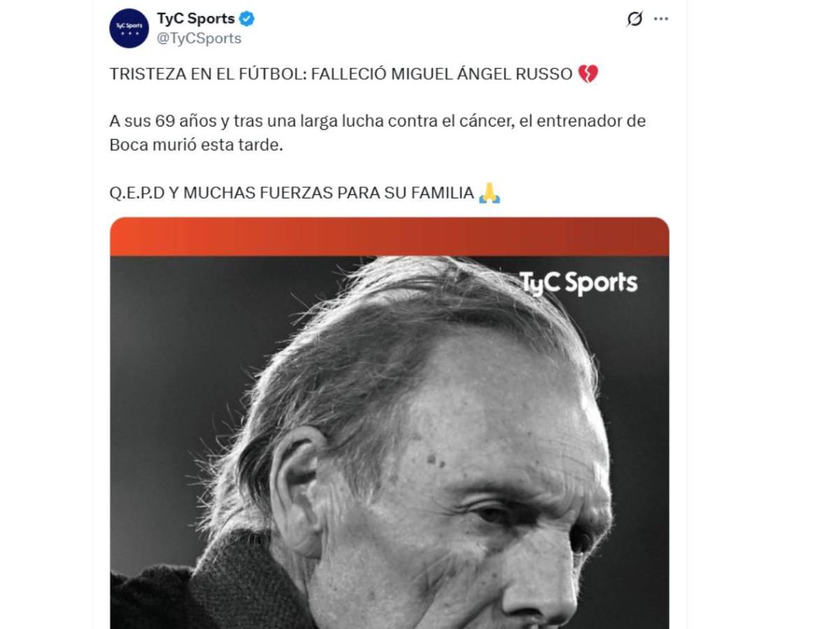 Miguel Ángel Russo murió: Consternación, causa de su muerte y petición de familia