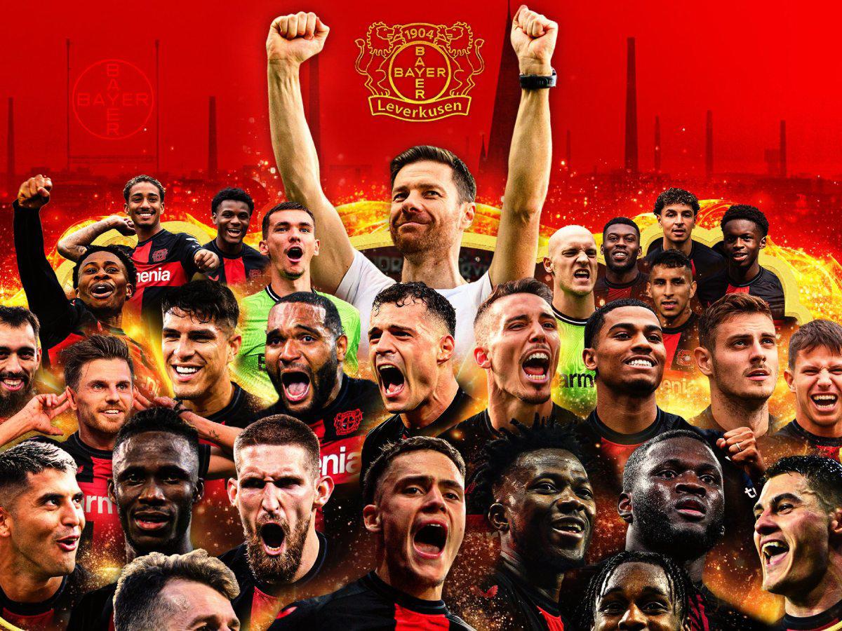 El Leverkusen de Xabi hace historia: Campeón invicto por primera vez en Alemania