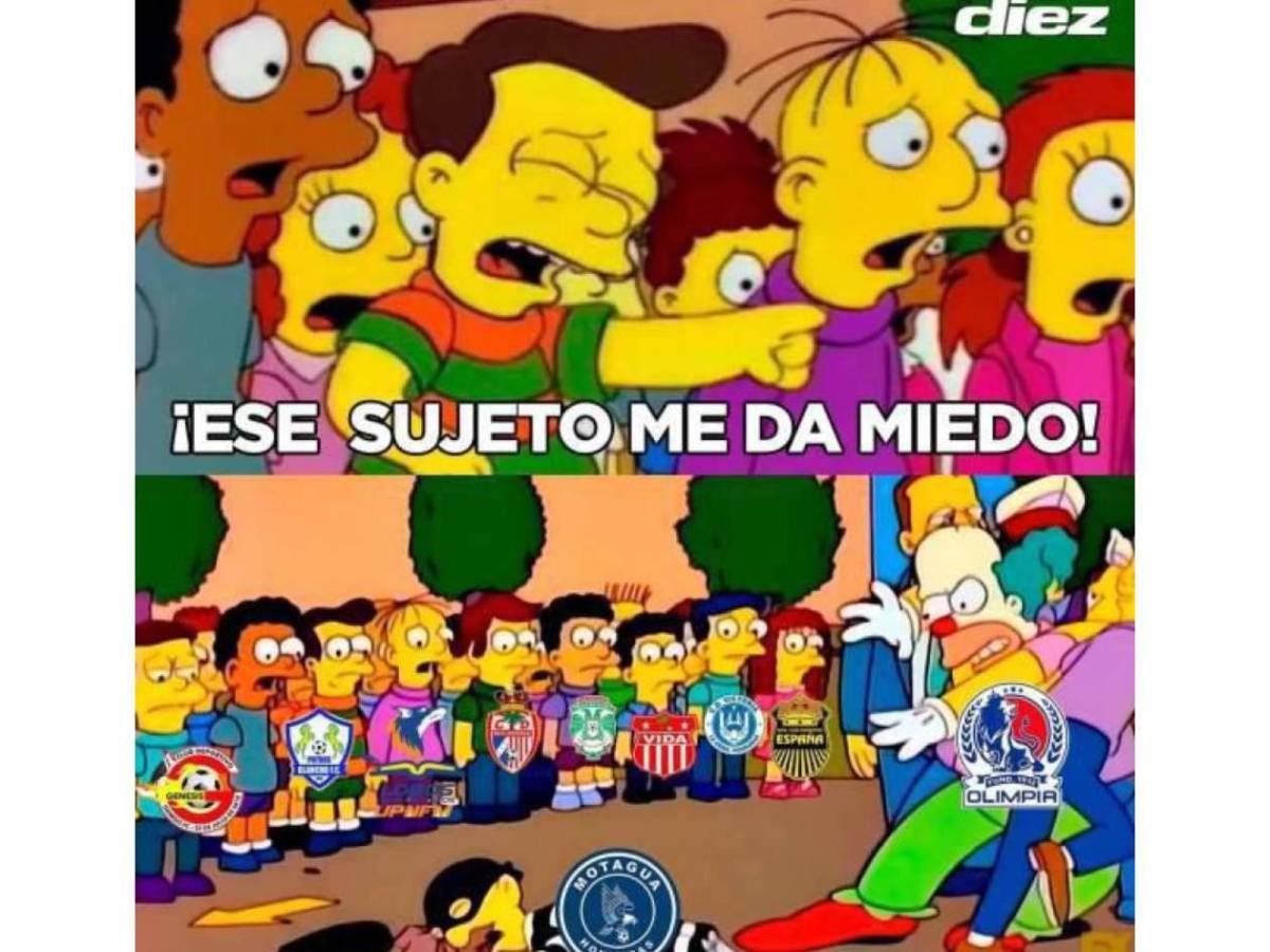 Burlas a Motagua: los memes que dejó la derrota ante Olimpia en el clásico
