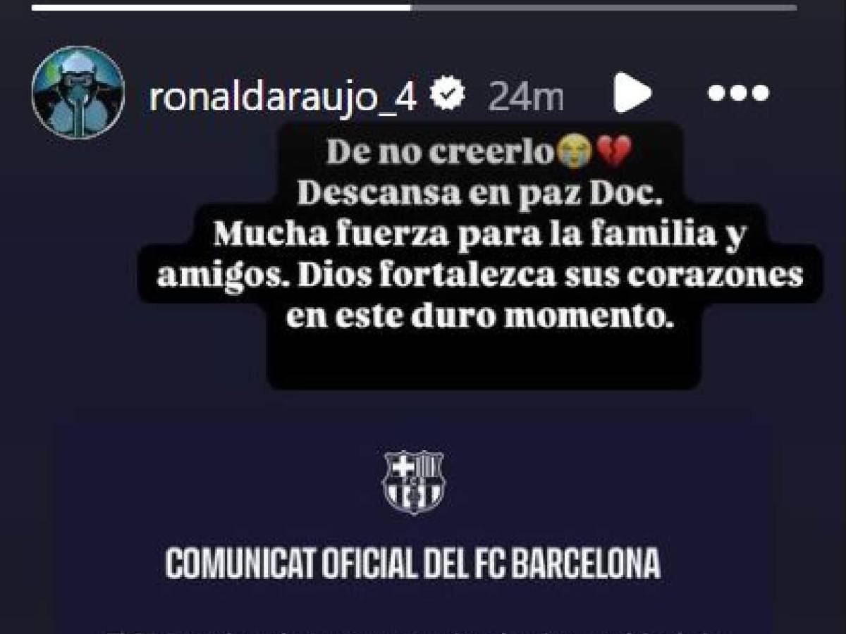 Barcelona de luto: muere miembro del staff antes de partido en LaLiga