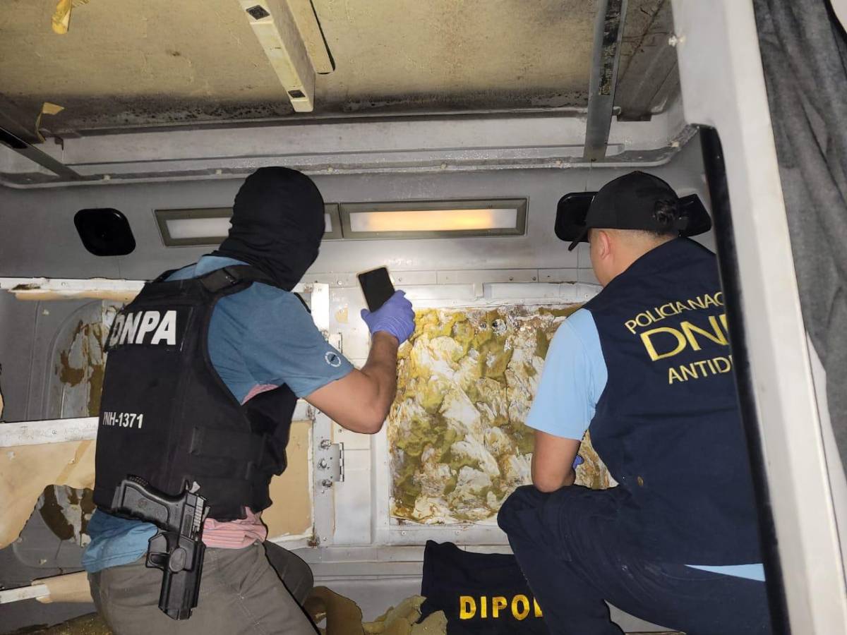 En caletas: sube a 786 kilos decomiso de cocaína a hondureños