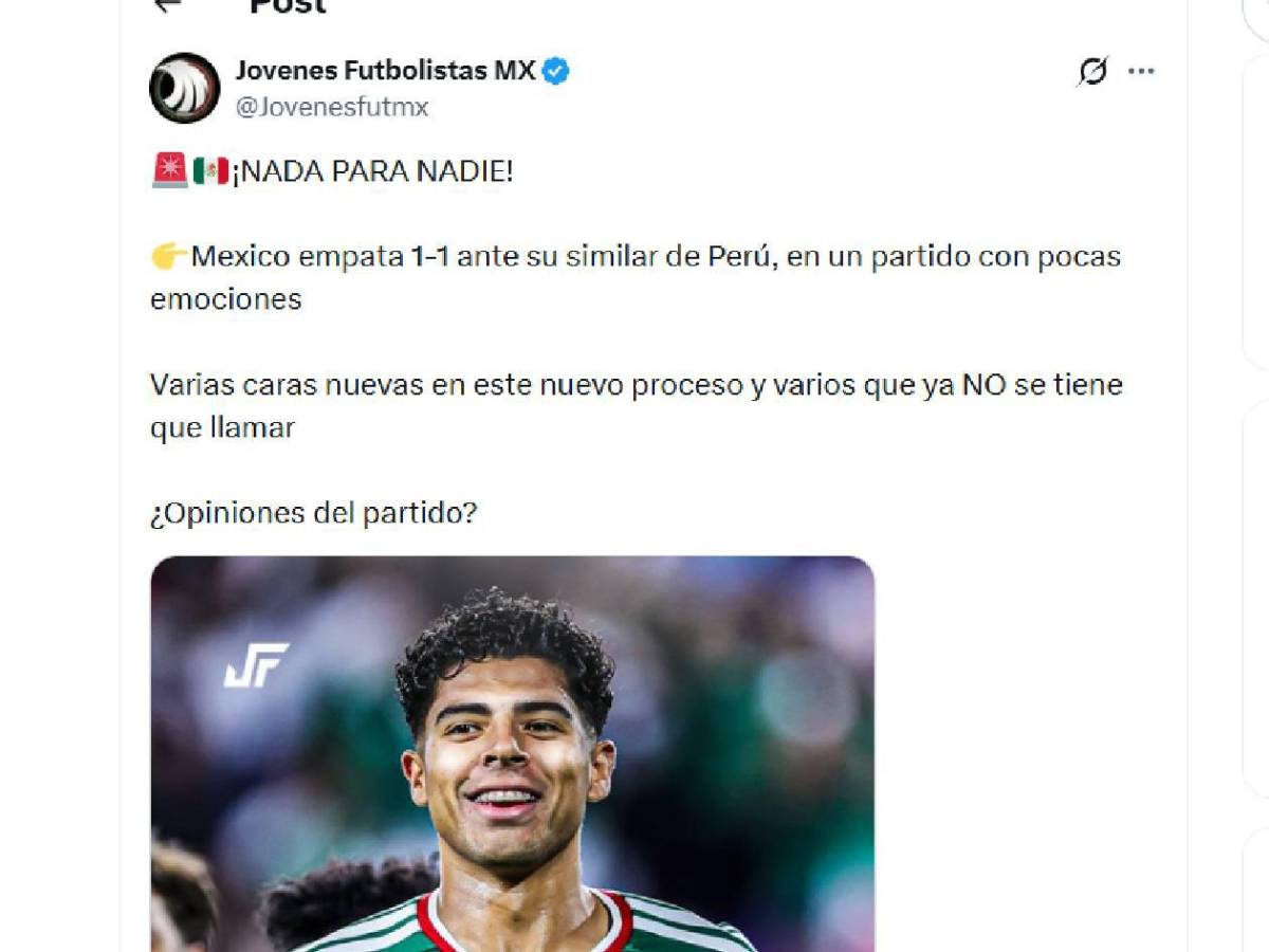 Decepción y preocupación en México tras juego: Faitelson lanza advertencia