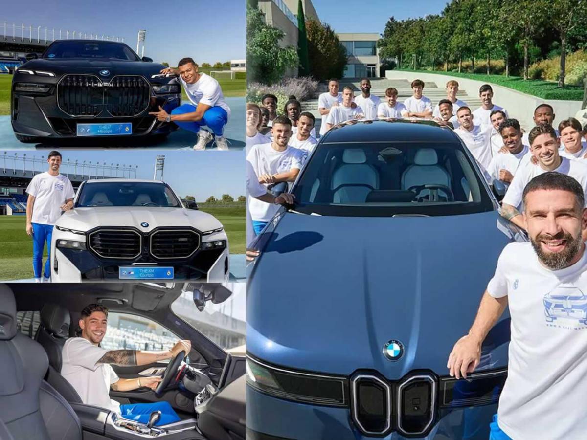 Jugadores de Real Madrid estrenan autos de lujo: Mastantuono sorprende y quién con el más caro