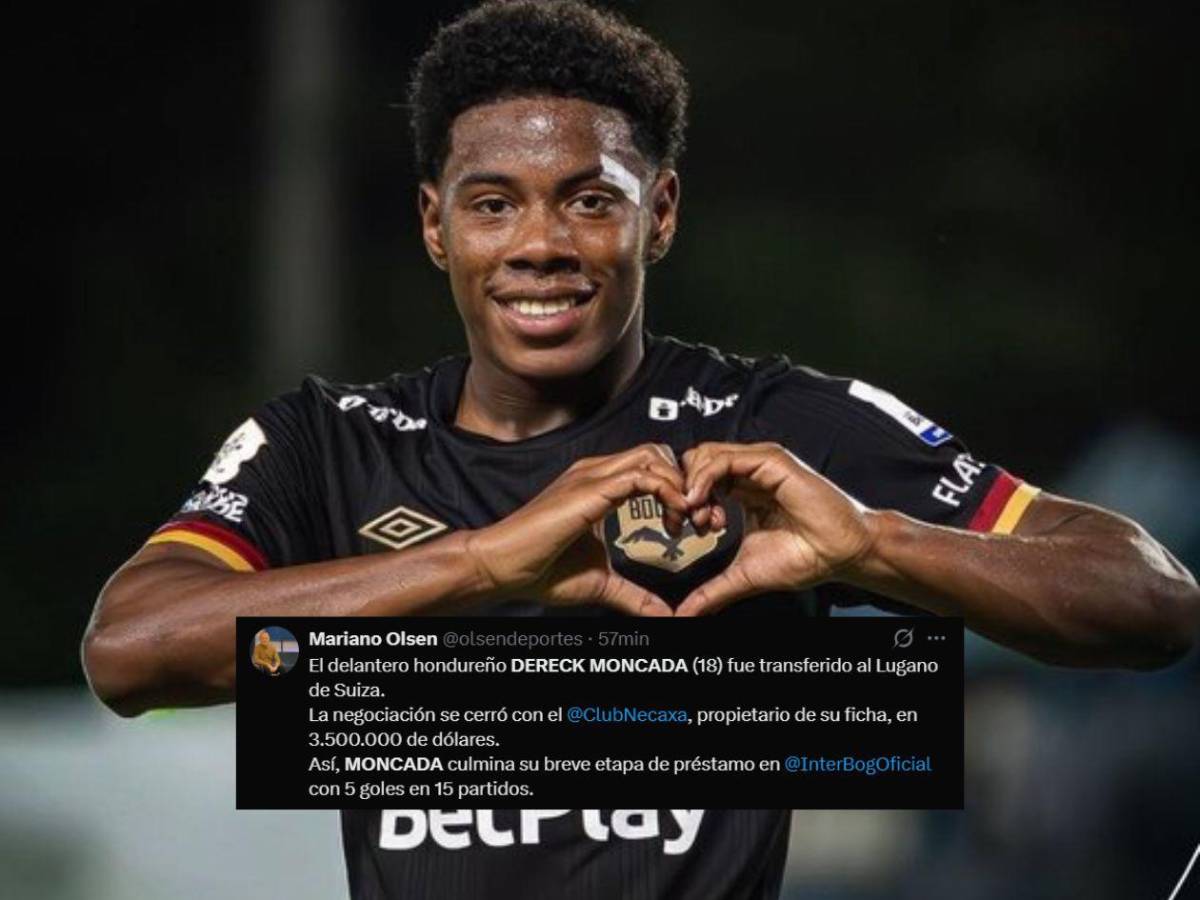 Locura por traspaso de Dereck Moncada a Europa: así reaccionó la prensa