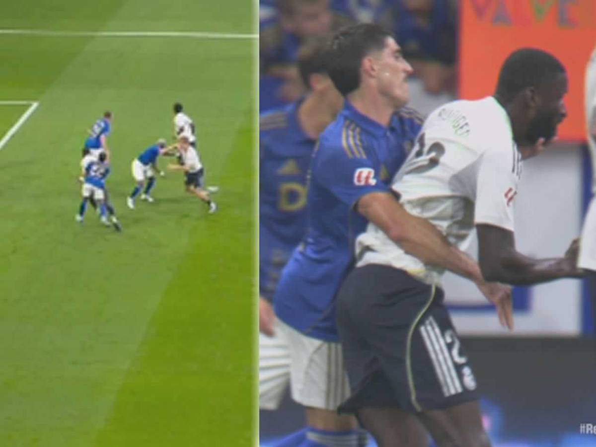 Mbappé calló a Vinicius, que hizo feo gesto al Oviedo y figura del Real Madrid enojado con Xabi