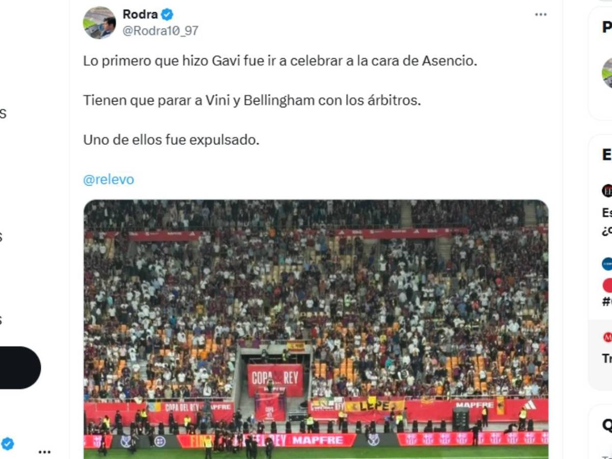 Copa del Rey: Indignación tras descubrir lo que Gavi hizo con Asencio