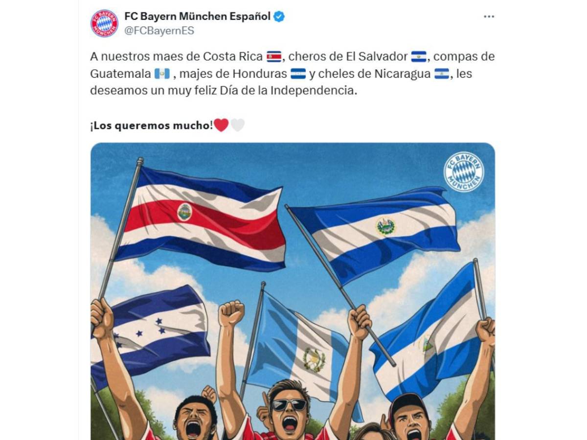 Cuatro equipos de Europa sorprenden a Honduras por su Independencia