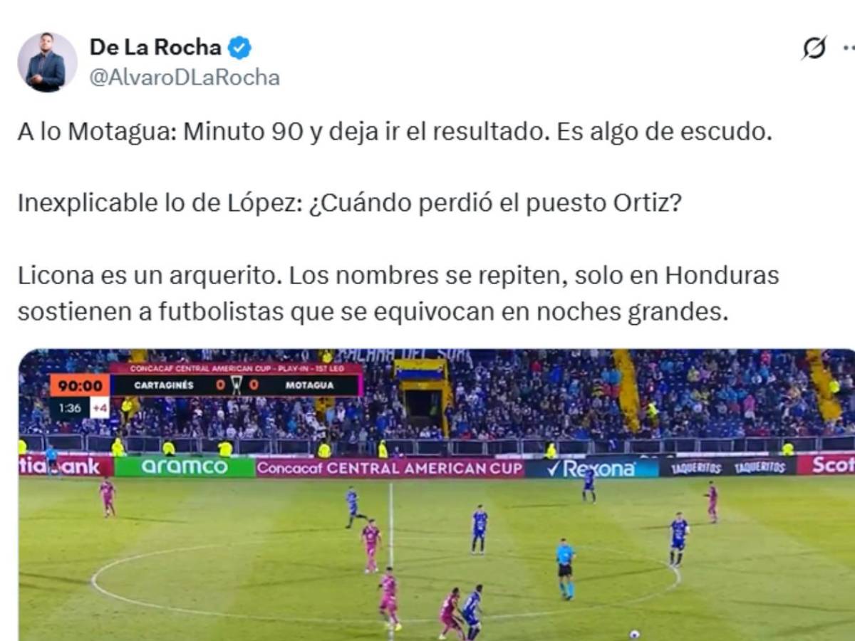 ¿Robo? Enfado e indignación por culpa del Motagua; señalan a dos culpables