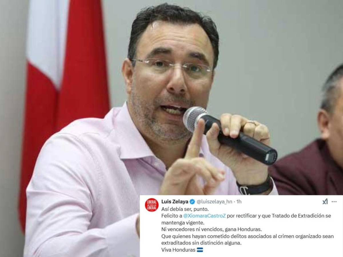 Oposición reacciona al anuncio de Xiomara Castro sobre la extradición