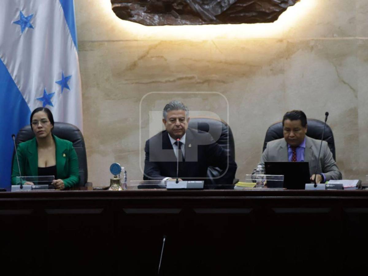 Ambiente en el Congreso de Honduras para elección de Junta Directiva provisional