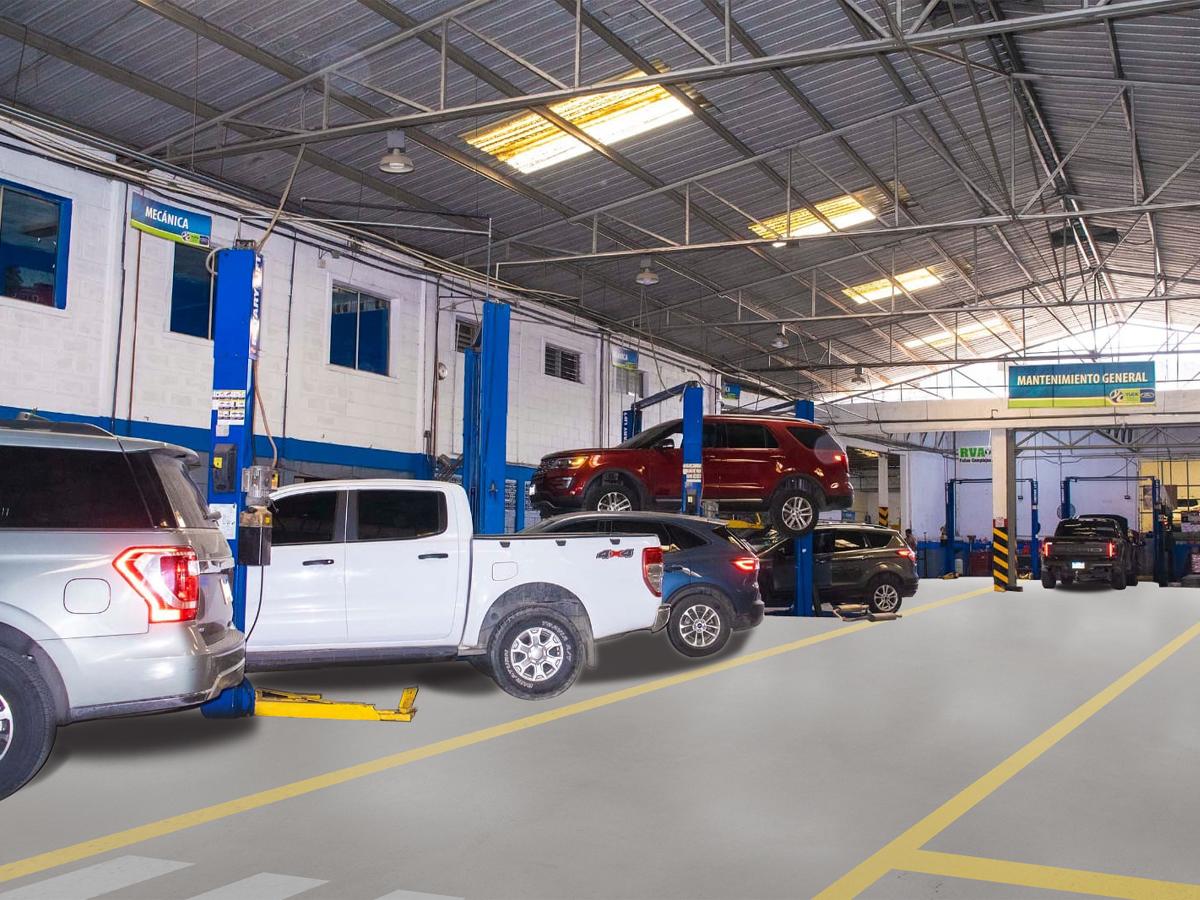 El taller de servicios en San Pedro Sula está completamente equipado para atender los vehículos con calidad y eficiencia, a cargo de técnicos especializados.