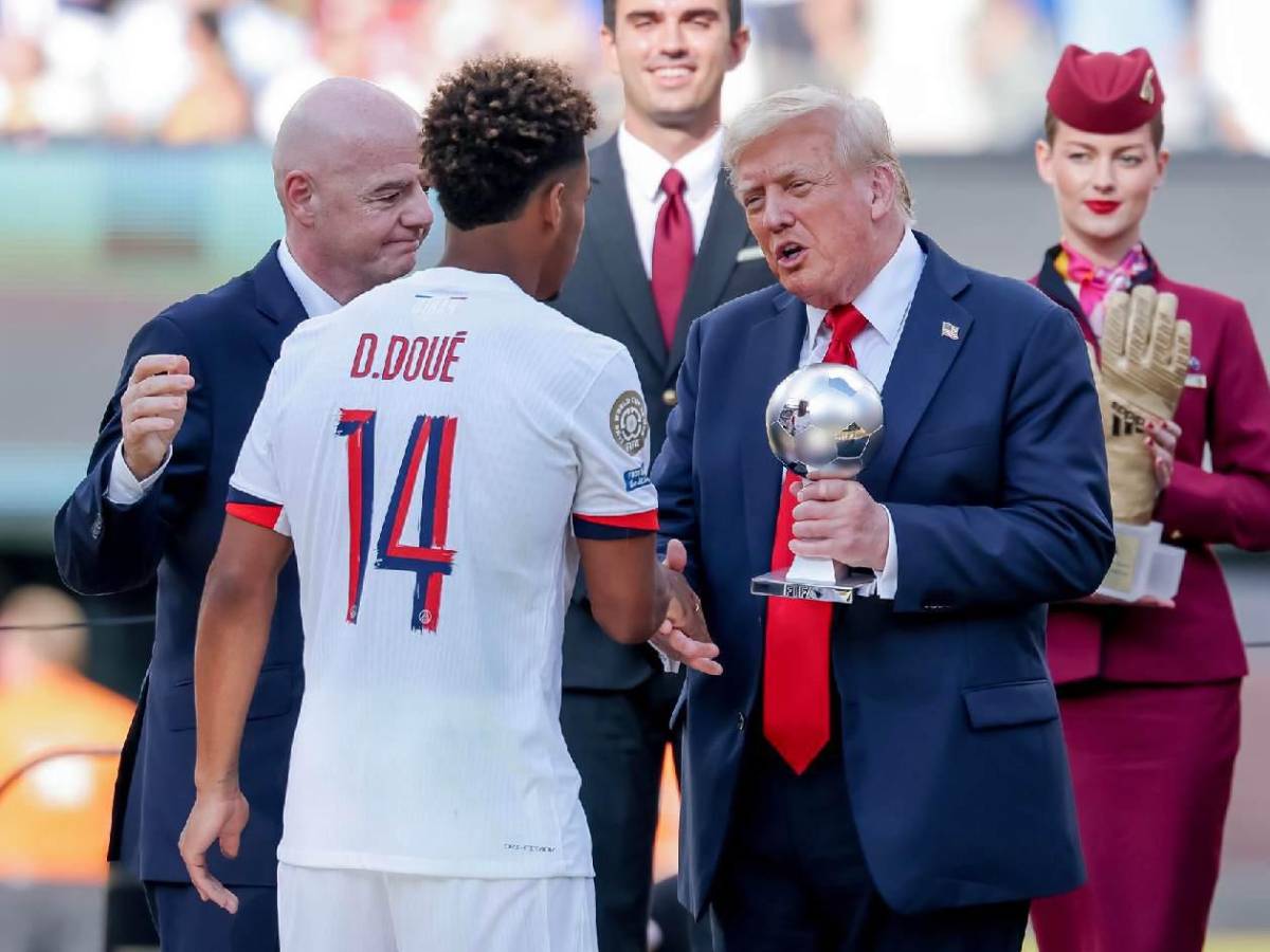 Trump no dejó festejar al Chelsea, tristeza del PSG y el Balón de Oro del Mundial