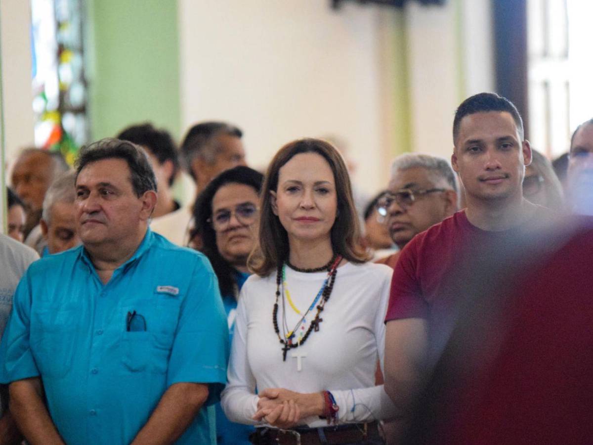 Así fue el multitudinario recorrido de María Corina Machado tras regresar a Venezuela