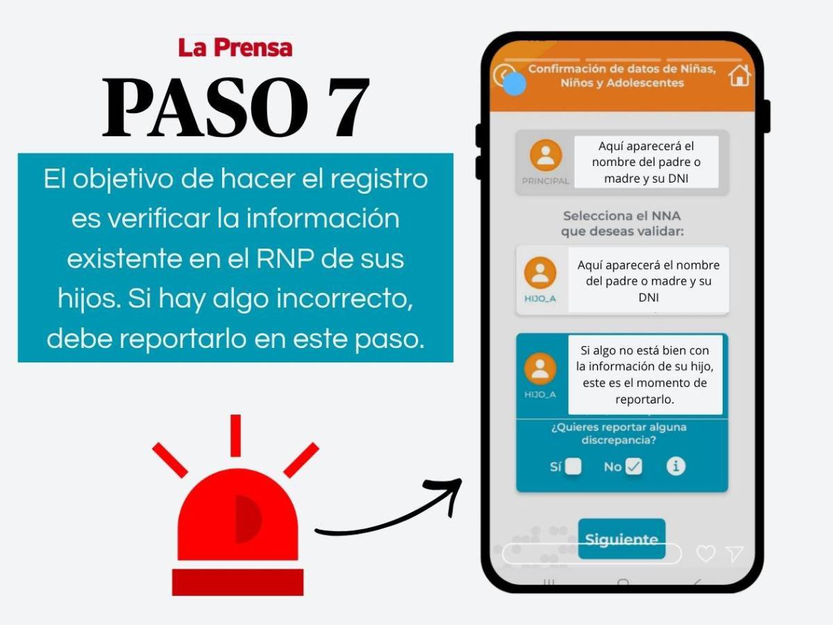 Su hijo tendrá DNI: Así puede validar sus datos antes del enrolamiento biométrico