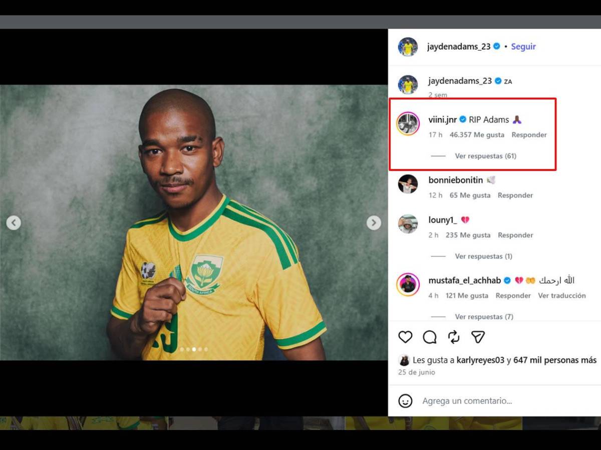 El doloroso mensaje de despedida de la novia de Jayden Adams tras la muerte del futbolista