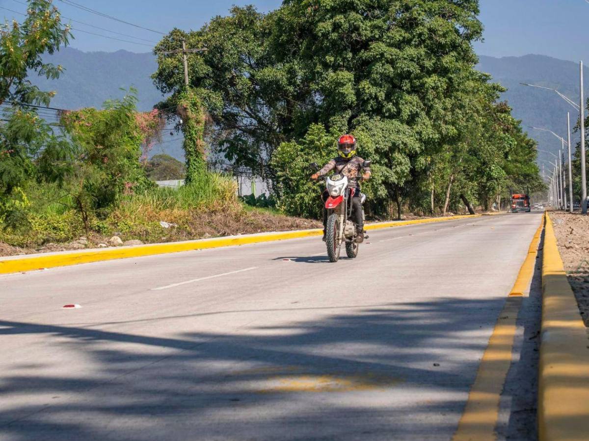 Así luce proyecto de trocha sur del bulevar de acceso a El Zapotal