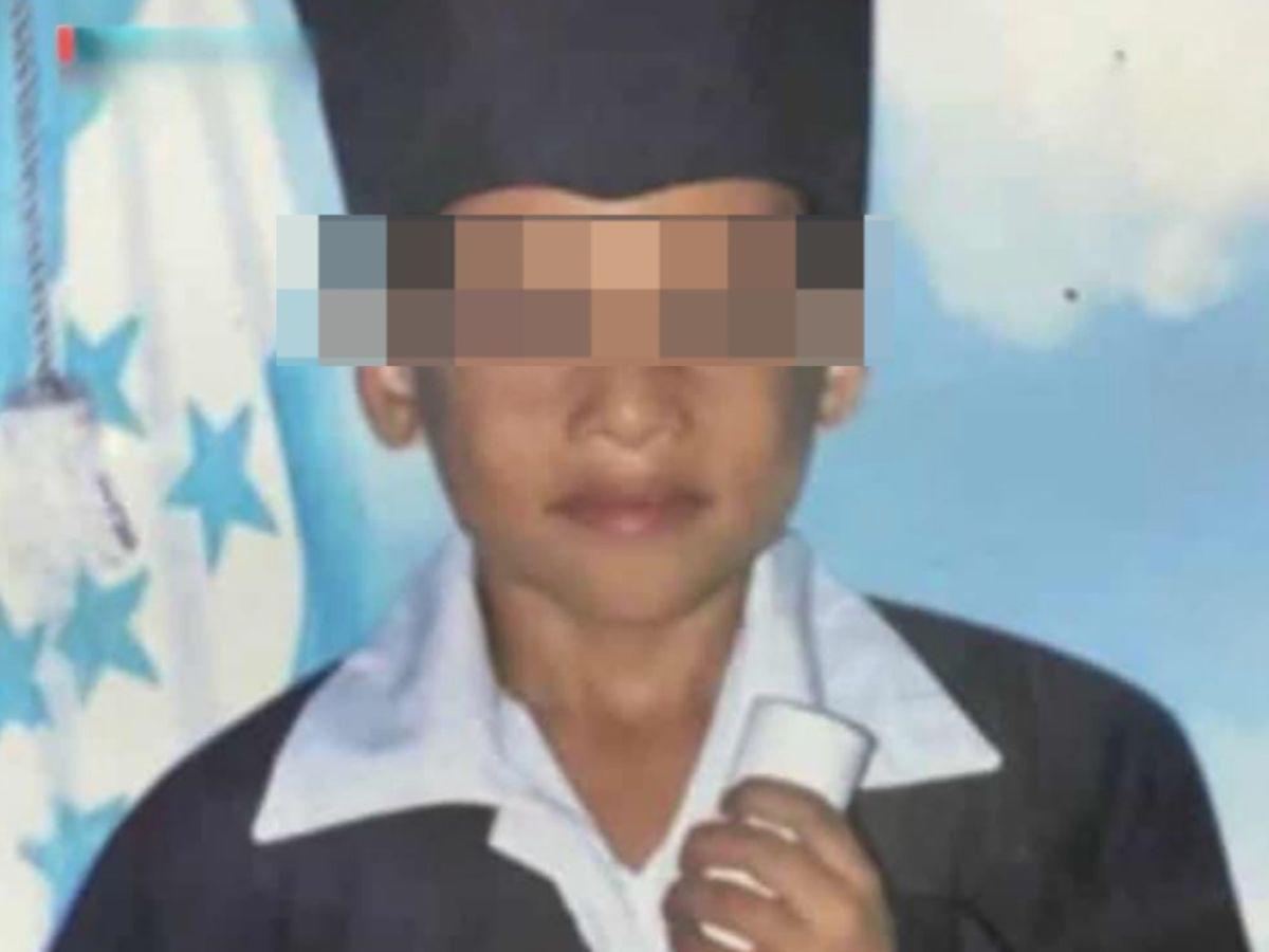 Jeferson Serrano, el gemelo que murió en el trágico accidente al salir de la escuela en Omoa