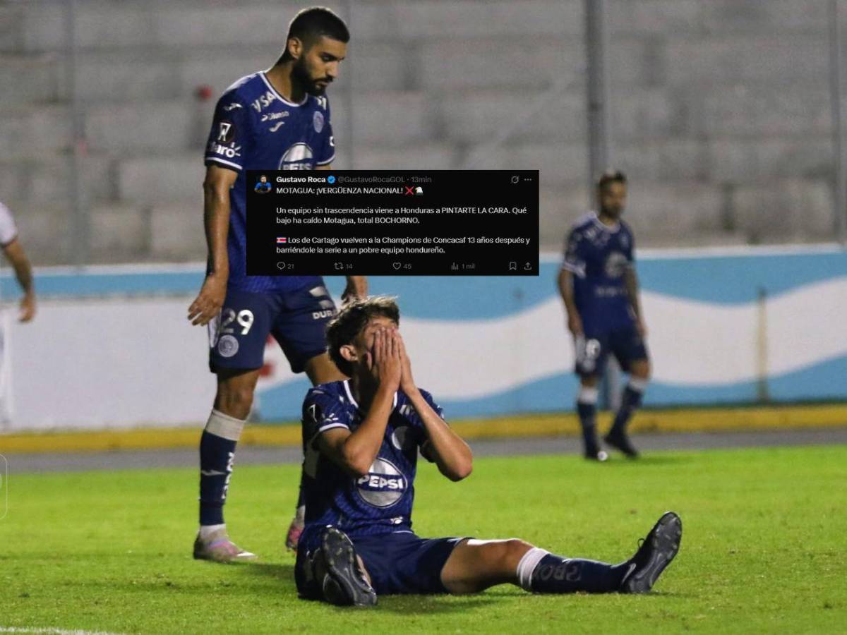 Enfado por Motagua, mofa y señalan al culpable: Son una vergüenza