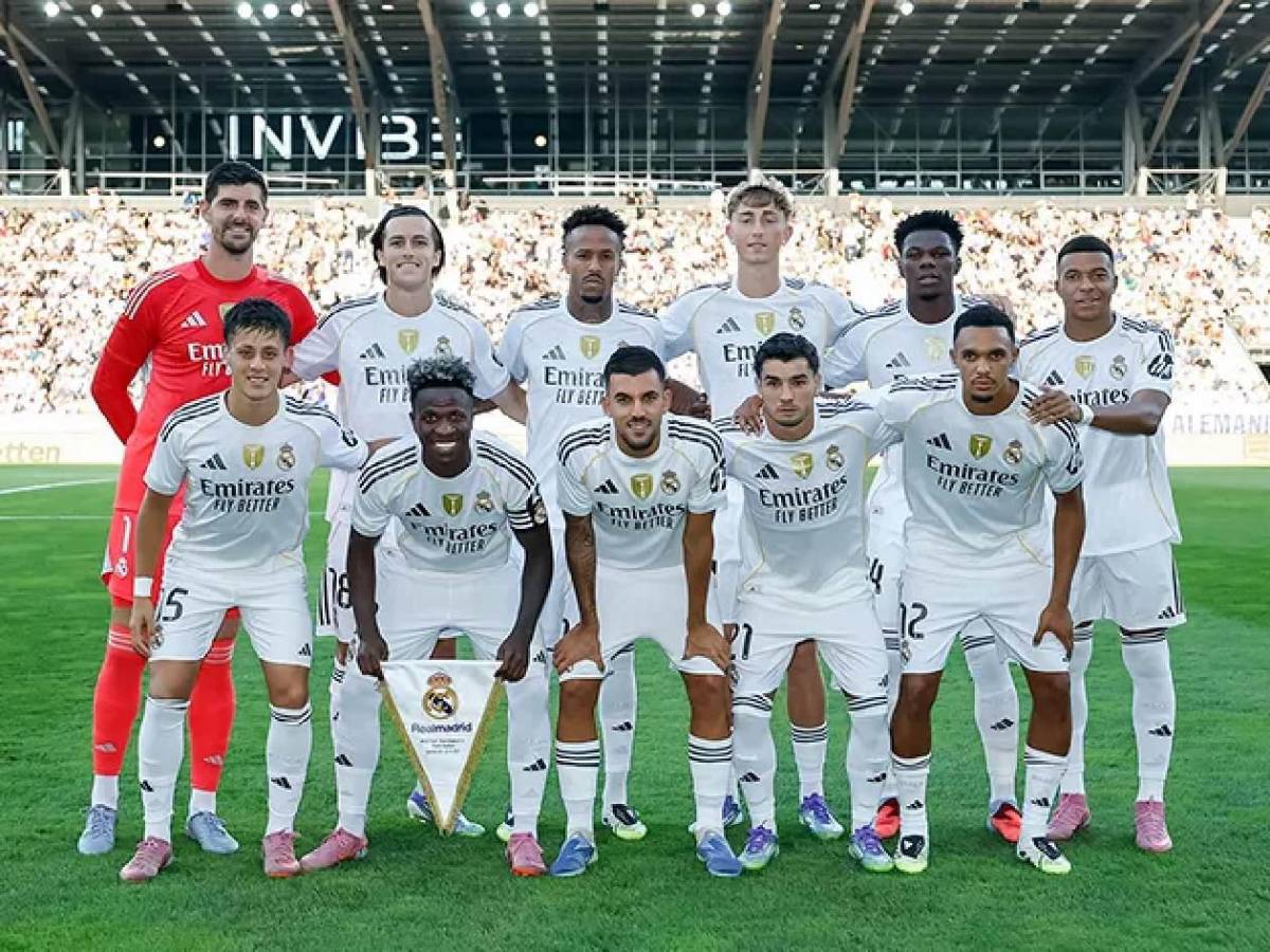 Real Madrid goleó: Mbappé con la 10, hincha se infiltró y así reaccionó el francés