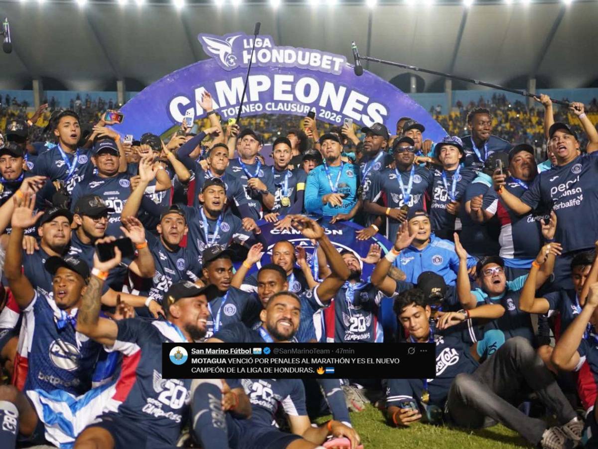 Prensa elogia a Motagua tras conquistar la Copa 20: “El fútbol fue justo”