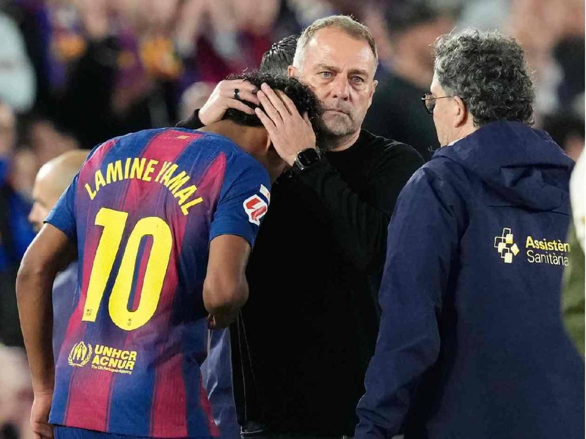 Yamal preocupa al Barcelona y hubo emergencia; hincha da el susto en pleno partido