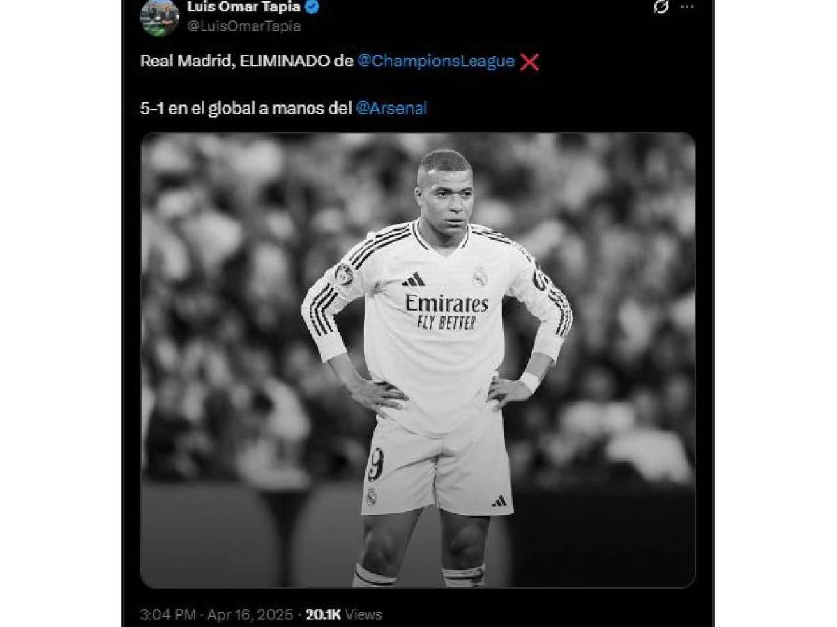 Señalados: revuelo mundial tras fracaso del Real Madrid en Champions