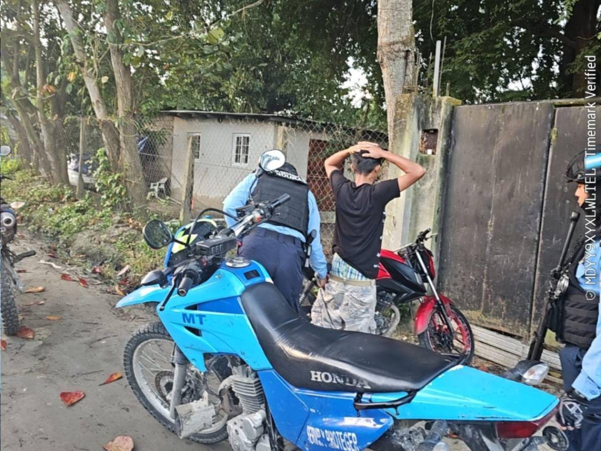 Sectores de San Pedro Sula donde operan los motorizados de la Policía Nacional