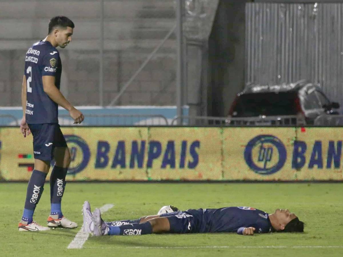 El 'frío' festejo de figura de Motagua, sufrimiento de Real España, susto y enfado