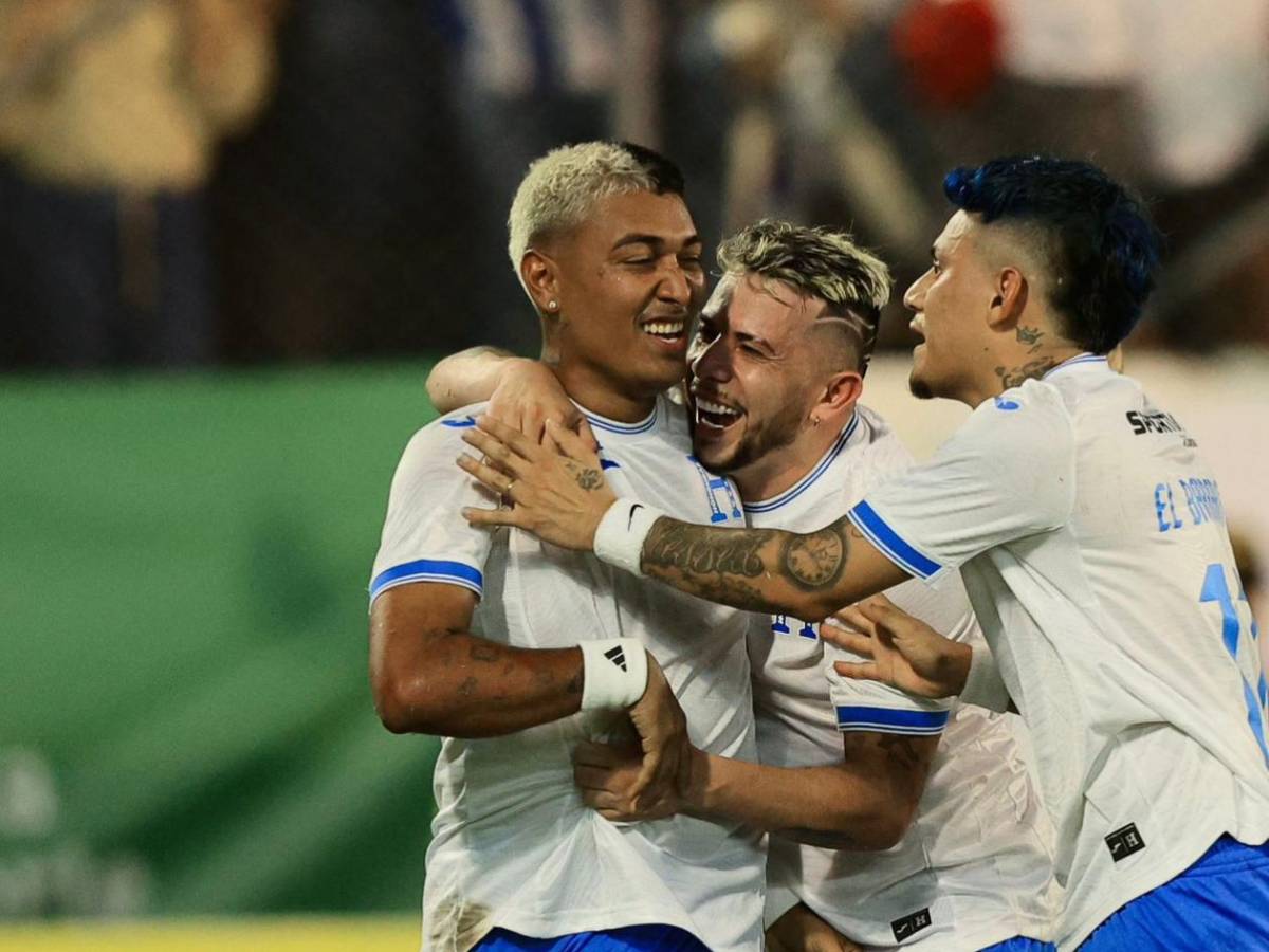 Así celebró Supremo su primer gol con Milagro Flores en el estadio Morazán