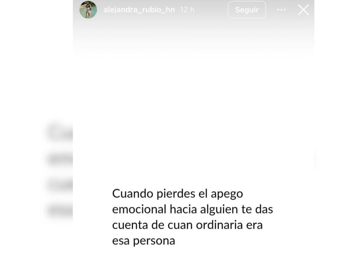 ¿Indirectas para Thompson? Alejandra Rubio comparte provocantes mensajes y fotos