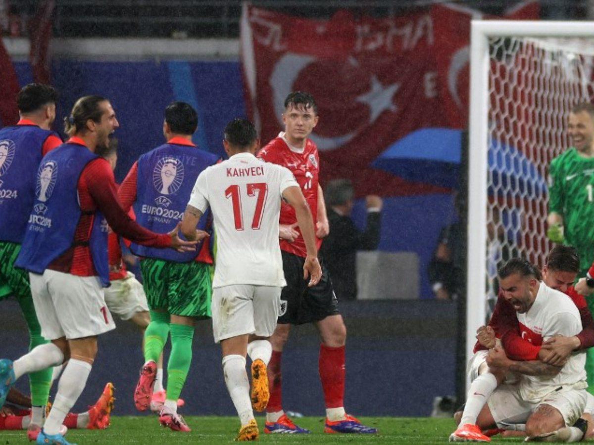 ¡Turquía elimina a Austria en el mejor partido de octavos de la Eurocopa!