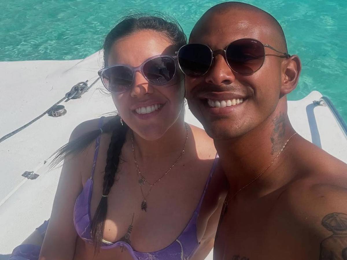 Nutricionista y bella: así es la novia del nuevo goleador de Motagua