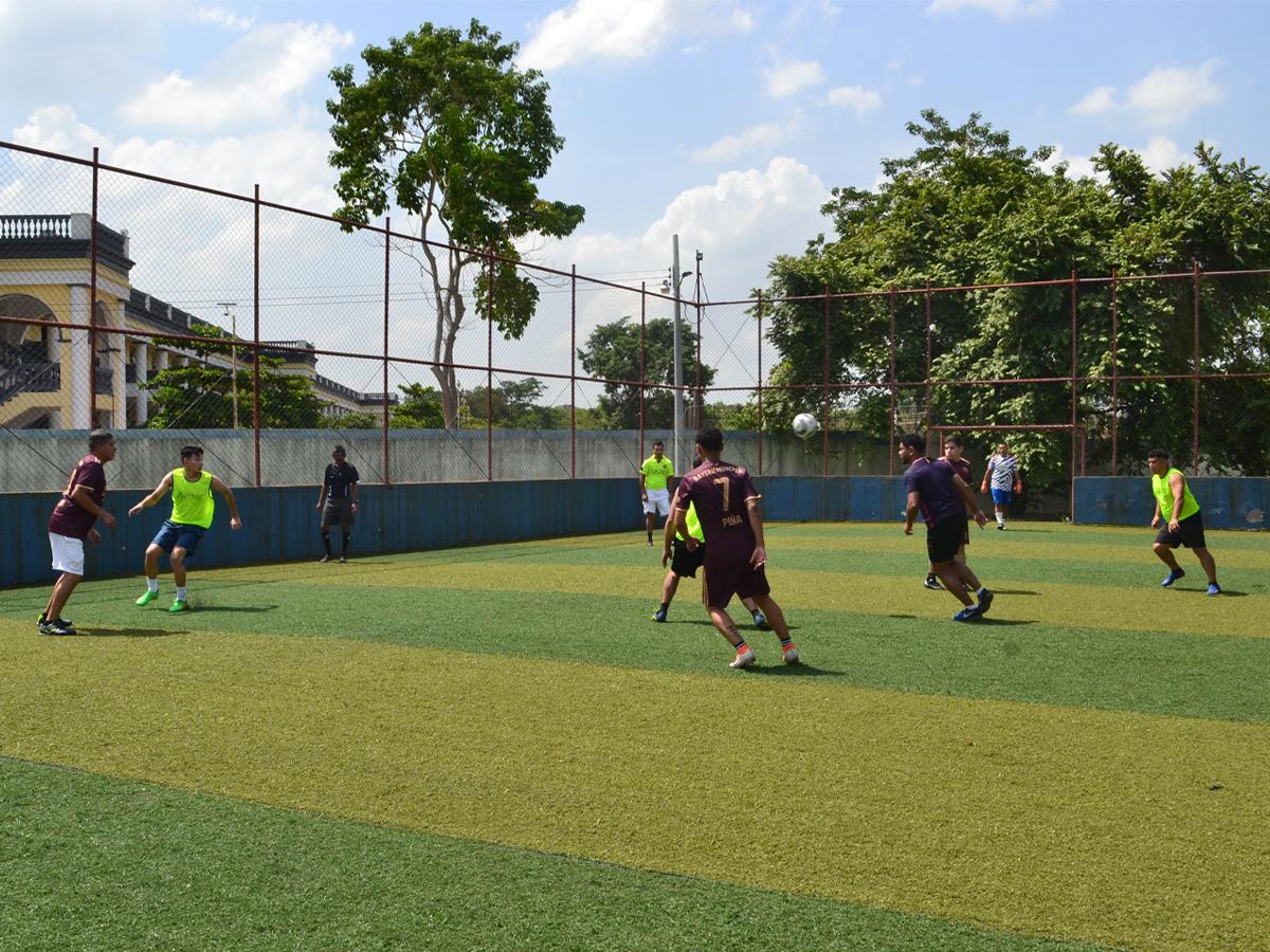 La celebración también incluyó encuentros deportivos.